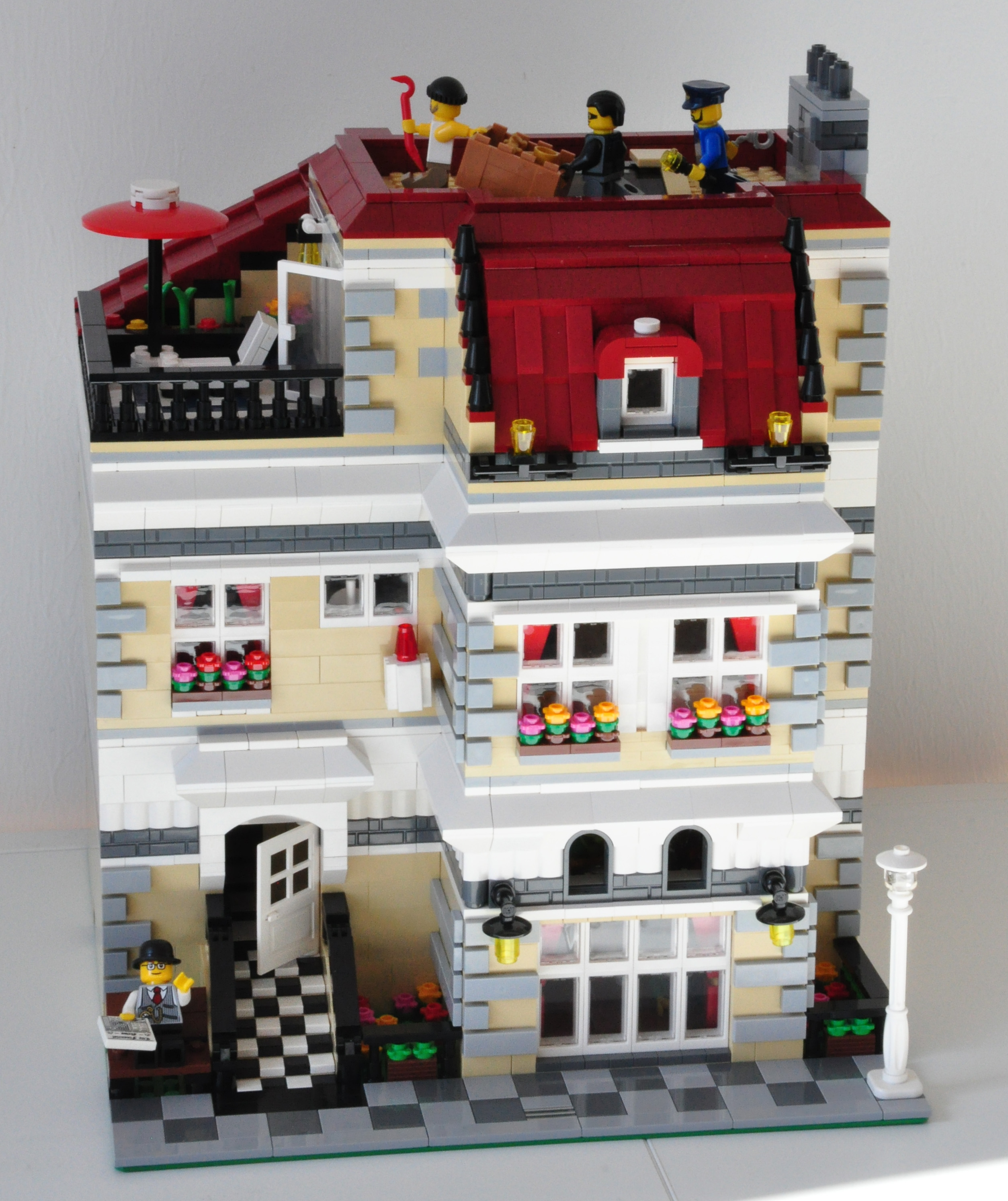 Blive opmærksom Akkumulerede Akrobatik LEGO® MOC: Modular Townhouse
